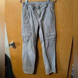 American Eagle Outfitters Womens Gray Cargo Pants